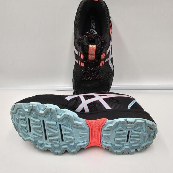 Size 8.5 - ASICS Gel Venture 8 Blue/Black Ginger Peach - Picture 9 of 11